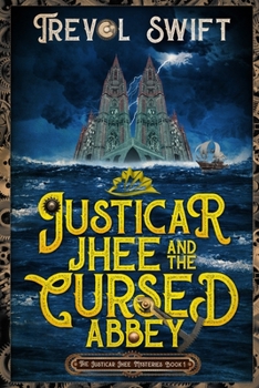 Paperback Justicar Jhee and the Cursed Abbey Book