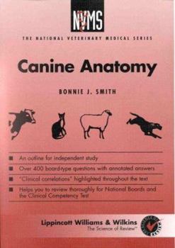 Paperback Canine Anatomy Book
