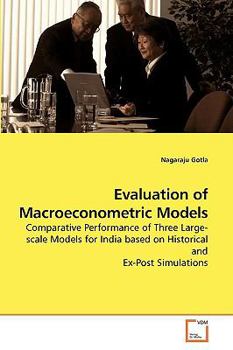 Paperback Evaluation of Macroeconometric Models Book