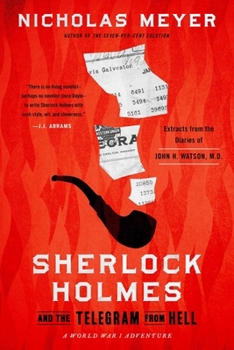 Hardcover Sherlock Holmes and the Telegram from Hell Book