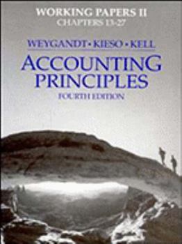 Accounting Principles, Working Papers Volume 2