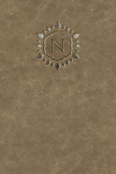 Paperback Monogram "N" Notebook Book