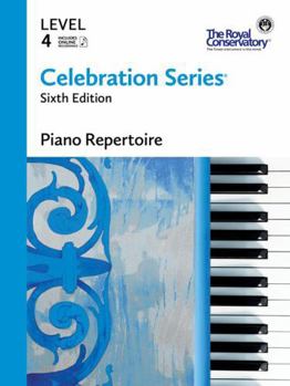 Paperback C6R04 - Celebration Series Sixth Edition - Piano Repertoire Level 4 - The Royal Conservatory Book