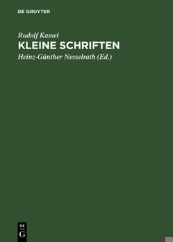Hardcover Kleine Schriften [German] Book