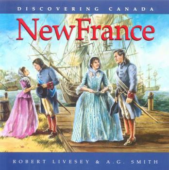 New France - Book  of the Discovering Canada