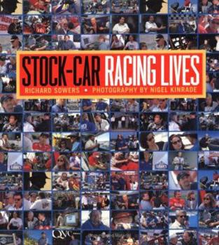 Paperback Stock Car Racing Lives Book