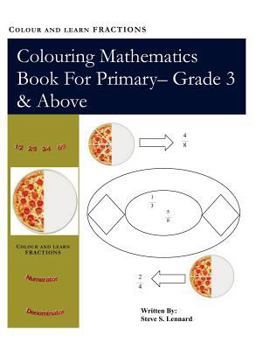 Paperback Colour and Learn Fractions Book