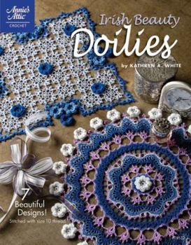 Paperback Irish Beauty Doilies Book