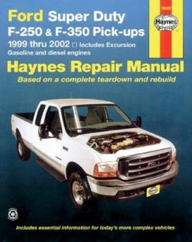 Paperback Ford Super Duty Pick-Up & Excursion 1999-2002 Book