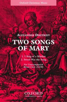 Paperback Two Songs of Mary: Vocal score Book