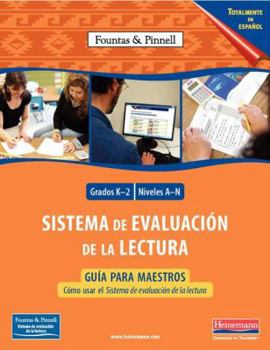 Paperback Sistema de Evaluación de la Lectura Guía para maestros Book