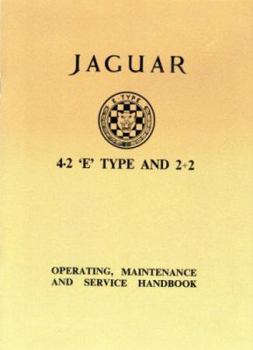 Paperback Jaguar E-Type 4.2,2+2 Ser 1 Hndbk Book