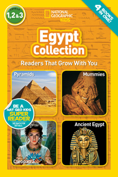 Paperback Egypt Collection (National Geographic Kids Readers, Levels 1, 2, & 3): Readers That Grow with You Book