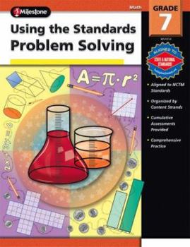 Paperback Using the Standards - Problem Solving, Grade 7 Book