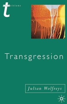 Paperback Transgression: Identity, Space, Time Book