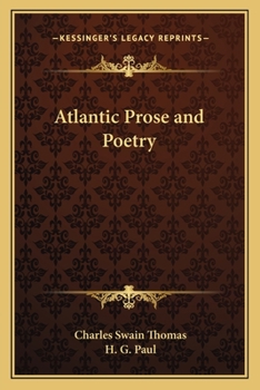 Paperback Atlantic Prose and Poetry Book