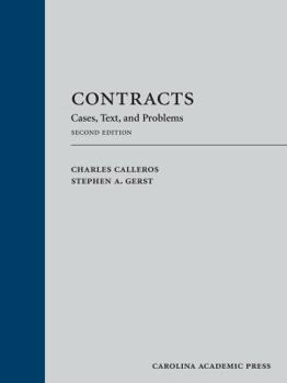 Hardcover Contracts: Cases, Text, and Problems Book