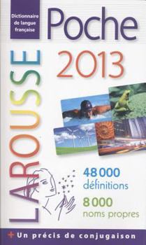 Paperback Dictionnaire Larousse de poche 2013 (French Edition) [French] Book