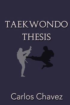 Paperback Taekwondo Thesis Book