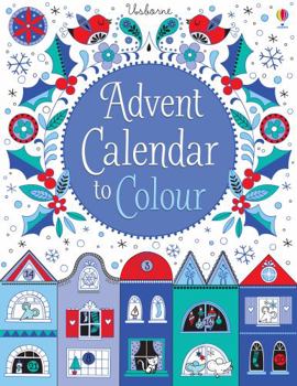 Calendar Advent Calendar to Colour Book