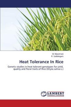 Paperback Heat Tolerance in Rice Book