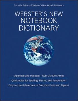 Paperback Webster's New Notebook Dictionary Book