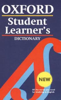 Paperback The Oxford Student Learner's Dictionary Book