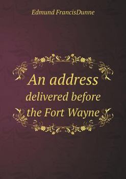 Paperback An address delivered before the Fort Wayne Book