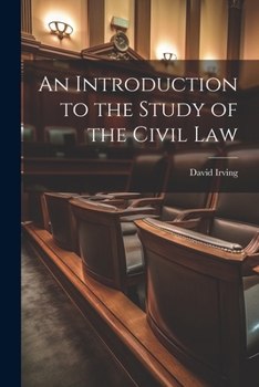 Paperback An Introduction to the Study of the Civil Law Book