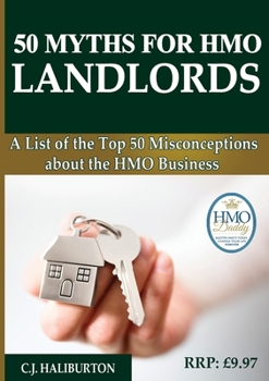Paperback 50 Myths for HMO Landlords Book