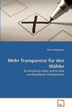 Paperback Mehr Transparenz für den Wähler [German] Book