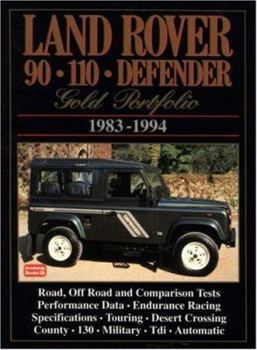 Paperback Land Rover 90 110 Defender: Gold Portfolio 1983-1994 Book
