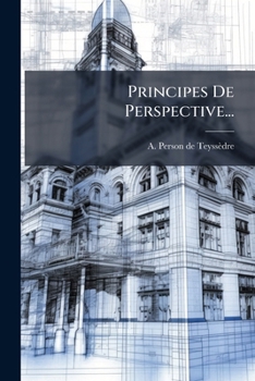 Paperback Principes De Perspective... [French] Book