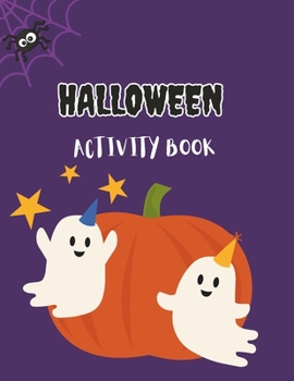 Paperback Halloween Activity Book: Halloween Fun Book