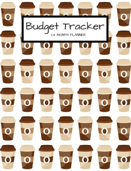 Paperback Budget Tracker: Budget Planner/Expense Organizer For Financial Tracking - 56 Pages - 8.5 x 11 (24 Month Bill Organizer, Notebook, Jour Book