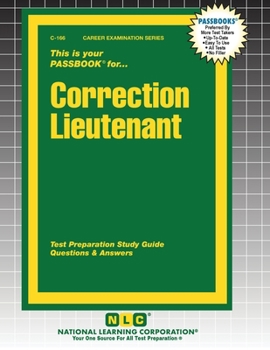 Paperback Correction Lieutenant Book