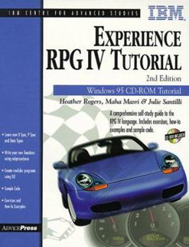 Paperback Experience RPG IV Tutorial [With *] Book