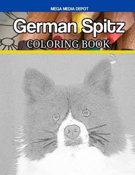 Paperback German Spitz Coloring Book