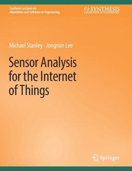 Hardcover Sensor Analysis for the Internet of Things Book
