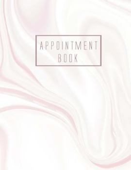 Paperback Appointment Book: 8 Column Appointment Book for Salons, Spas, Hair Stylist, Daily and Hourly Schedule Notebook, Appointment Scheduling B Book