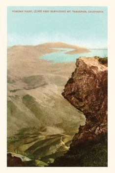 Paperback Vintage Journal Mt. Tamalpais, California Book