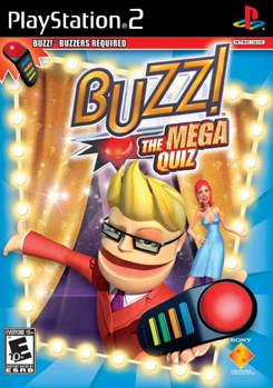 Game - Playstation 2 Buzz Mega Quiz (software only) Book
