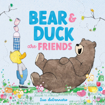 Hardcover Bear and Duck Are Friends Book