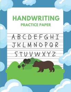 Handwriting Practice Paper: Kindergarten Writing Paper for Kids with Story Paper Pages included