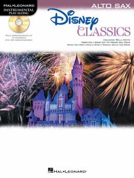 Paperback Disney Classics: Alto Sax [With CD (Audio)] Book