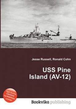 Paperback USS Pine Island (Av-12) Book