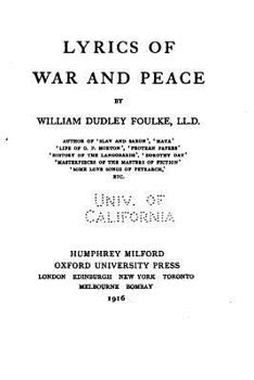 Paperback Lyrics of War and Peace Book