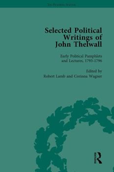 Hardcover Selected Political Writings of John Thelwall Vol 1 Book