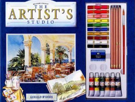 Hardcover The Artist's Studio [With 88-Page Book and Pencils and Brushes and Pastels, Watarcolors] Book