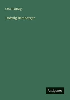 Paperback Ludwig Bamberger [German] Book
